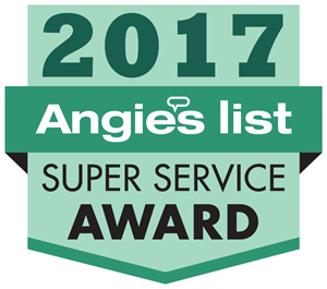 2017 Angies List Super Service award